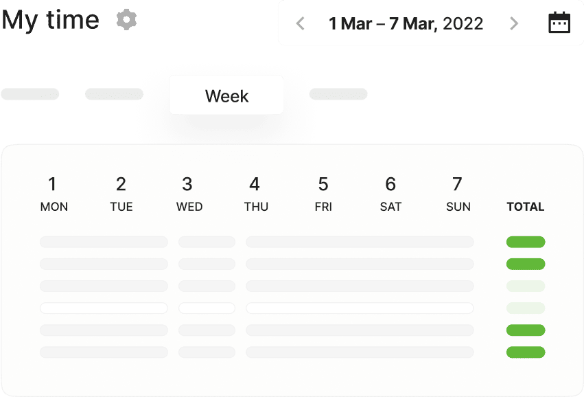 Flexible approval workflows for timesheets, expenses, and time-off with single or multi-step reviews